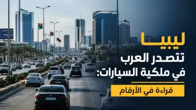 ليبيا تتصدر العرب في ملكية السيارات